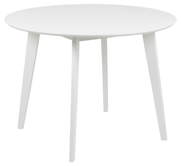 Tavolo da pranzo Roxby Ø105 cm bianco