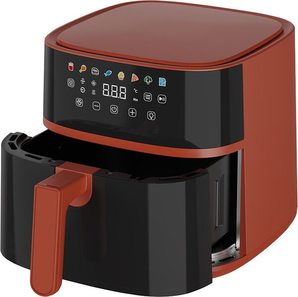 Tognana Friggitrice ad Aria 6 Litri Potenza 1700W con Timer e Termostato Regolabile colore Rosso - D2DFA12IRRO