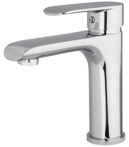 Rubinetto per lavabo, cromo, miscelatore monocomando, serie Turia