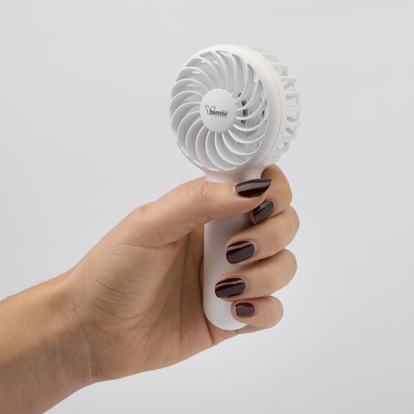 Bimar Mini Ventilatore Portatile a Batteria 3 Velocit Ricaricabile colore Bianco - VA50WHITE