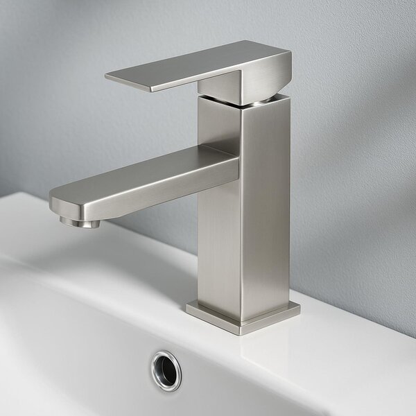Rubinetto per lavabo da bagno in acciaio inossidabile, ad alta pressione