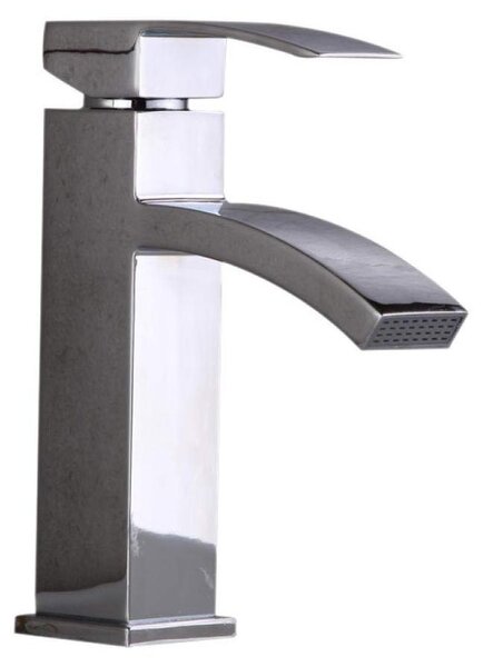 Rubinetto per lavabo a cascata ultraleggero con funzione estraibile