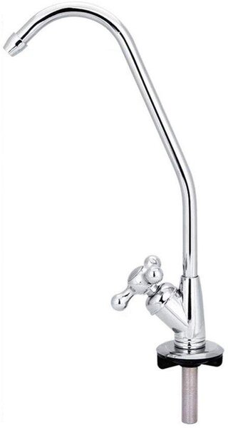 Rubinetto da cucina in acciaio inossidabile con filtro, altezza 28 cm