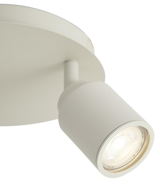 Faretto da bagno moderno beige 2 luci IP44 - Ducha