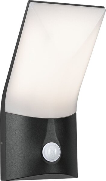 Applique da esterno a LED Adya Sensor antracite IP54