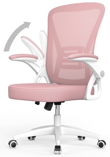 Sedia da ufficio ergonomica con supporto lombare e schienale a rete