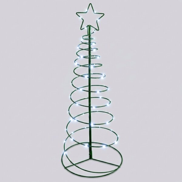 Aigostar - LED solare decorazione natalizia LED/0,59W/3,7V 100 cm IP65 bianco freddo