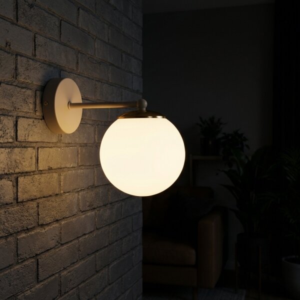 Brilagi - Lampada da parete MILO ECRU 1xE27/60W/230V beige/oro