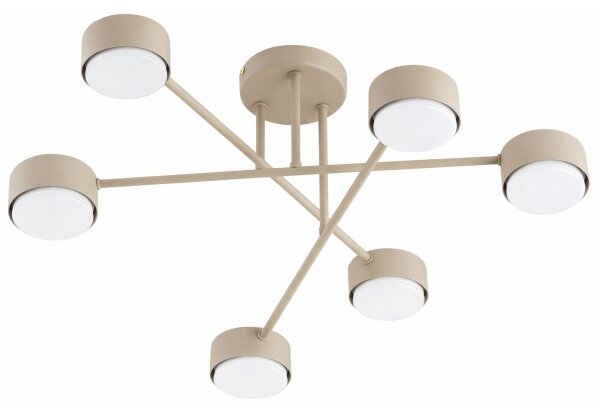 Brilagi - Plafoniera LED MONO 6xGX53/12W/230V beige