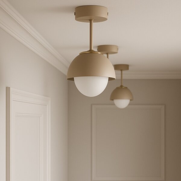 Brilagi - Plafoniera COSMO 1xE27/60W/230V beige/dorata