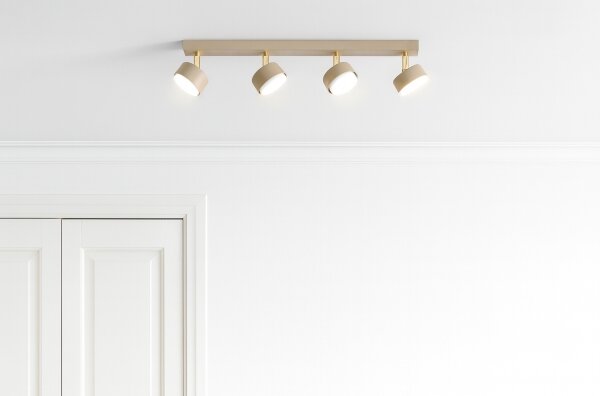 Brilagi - Faretto LED MONO 4xGX53/12W/230V beige