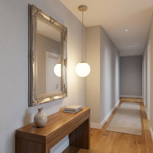 Brilagi - Lampadario a sospensione con cavo MILO ECRU 1xE27/60W/230V beige/oro