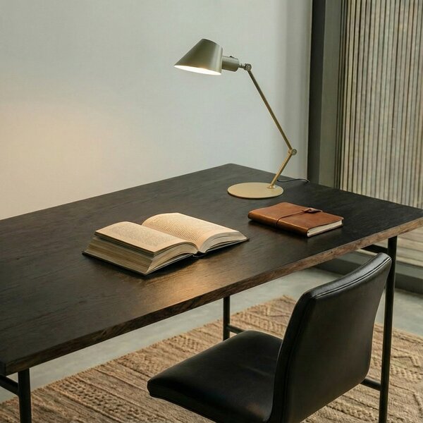 Lampade da tavolo Lindby, Corali, Verde, Studio / Ufficio, Metallo, Moderno