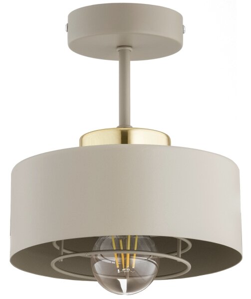 Brilagi - Lampadario a plafone SPRING 1xE27/60W/230V beige/oro
