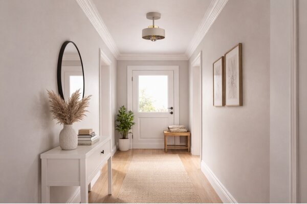 Brilagi - Lampadario a plafone SPRING 1xE27/60W/230V beige/oro