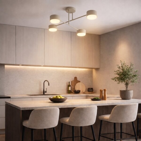 Brilagi - Plafoniera LED MONO 4xGX53/12W/230V beige
