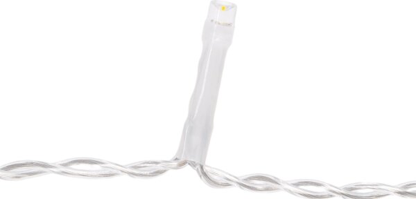 Aigostar - Catena luminosa LED da esterno per Natale 300xLED/8 modalità 3xAA 18x0,6m IP44 multicolore