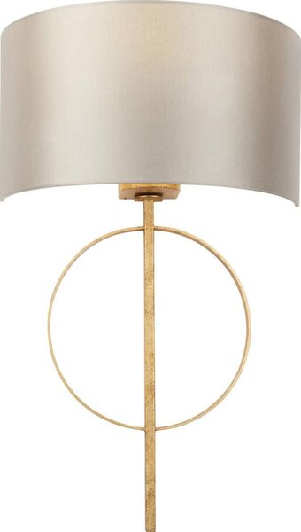Endon 95210 - Lampada da parete 1xE27/10W/230V grigio/ottone