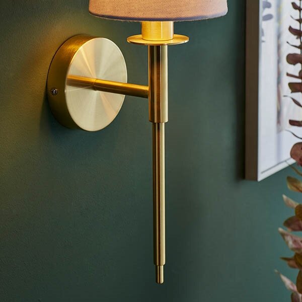 Endon 92955 - Lampada da parete 1xE14/6W/230V bianca/oro