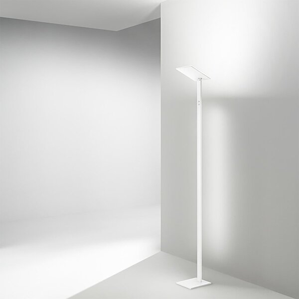 Piantana moderna led perenz quadra 8224 b ct led cct 3060lm dimmerabile orientabile - Perenz
