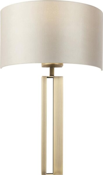 Endon 95452 - Applique da parete 1xE27/10W/230V beige/dorato
