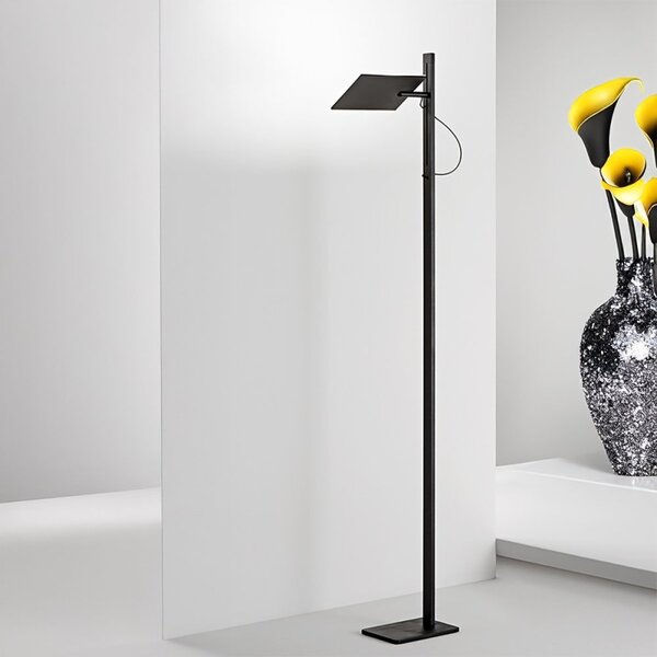 Piantana moderna led perenz radiante 8266 n ct led cct 2160lm dimmerabile orientabile - Perenz