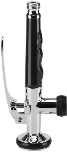 Ugello per rubinetto in ottone con supporto girevole - ugello a forma di tubo in acciaio inossidabile - maniglia in ABS - funzione di spruzzo pratica - rubinetti da cucina