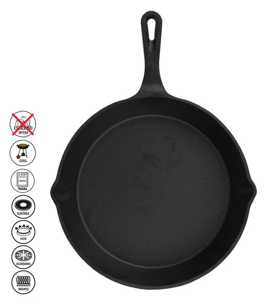 Padella per grigliare in ghisa ø 25 cm LITINA – Orion