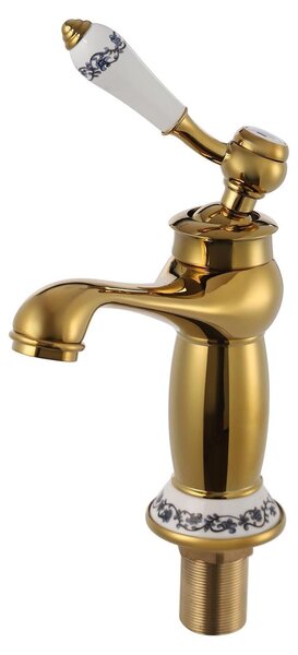 Rubinetto per lavabo in stile vintage, miscelatore monocomando