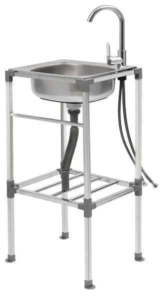 Lavabo multifunzionale con ripiano integrato