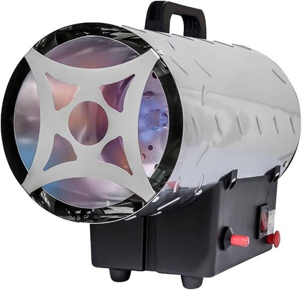 "Inox Basic", ventilatore a gas/riscaldatore a gas/cannone a gas/stufa a gas, 10,0 kW