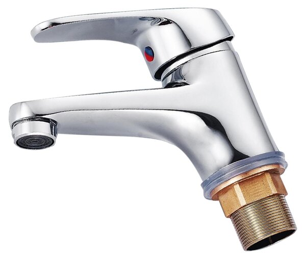 Rubinetto per lavabo da bagno con tecnologia di risparmio idrico