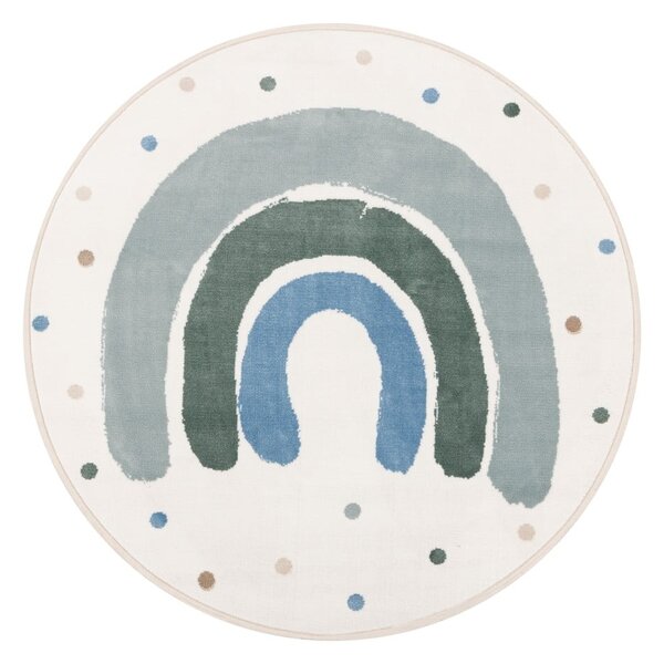 Tappeto per bambini verde e avorio ø100 cm Joyful Mint – FD