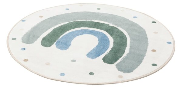 Tappeto per bambini verde e avorio ø100 cm Joyful Mint – FD