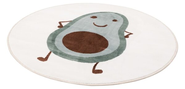 Tappeto per bambini color menta/avorio ø100 cm Avocado Mint – FD