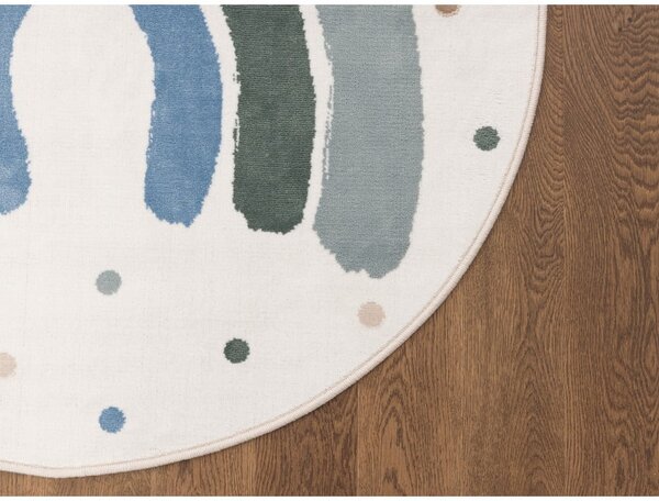 Tappeto per bambini verde e avorio ø100 cm Joyful Mint – FD