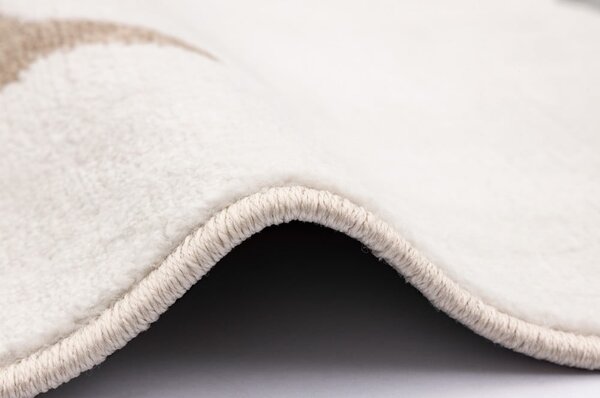 Tappeto per bambini avorio 80x150 cm Dogsie Pearl – FD