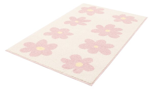 Tappeto per bambini rosa e avorio 160x230 cm Dazzy Rose – FD