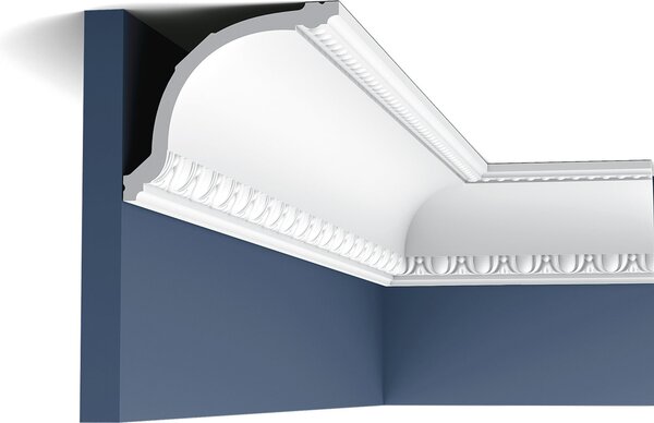 Orac Decor C216 Modanatura angolare Luxxus Modanatura per soffitto Modanatura per stucco Modanatura decorativa Modanatura per soffitto-parete Classic | 2 metri