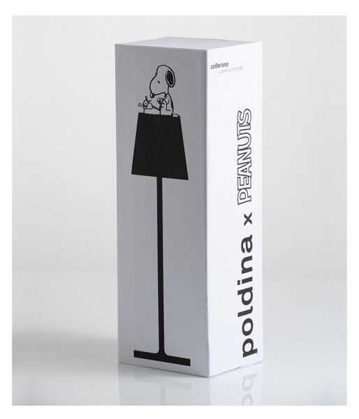 Zafferano Lampada da Tavolo Poldina Pro Peanuts - Together ricaricabile e dimmerabile con batteria fino a 12 ore. Per uso esterno IP65