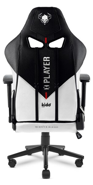 Sedia Da Gaming Kido by Diablo X-Player 2.0 in materiale: Bianco-nero