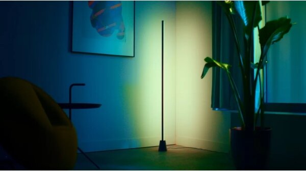 WiZ -LED RGBIC Lampada da terra dimmerabile GRADIENT LED/9,7W/230V 2700-6500K Wi-Fi