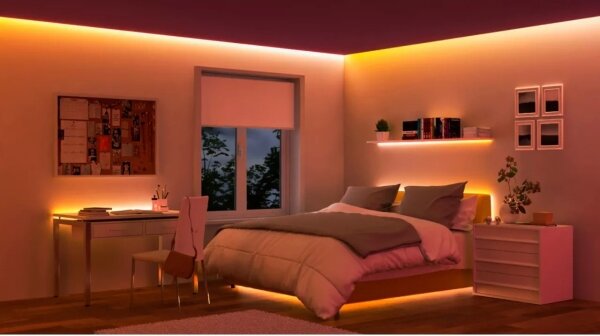 WiZ - Striscia LED RGBIC dimmerabile 4m LED/10,2W/5V 2700-6500K Wi-Fi