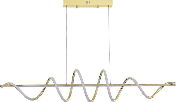 Zuma Line MS902-GD - Lampadario a sospensione con cavo ESERO LED/60W/230V dorato