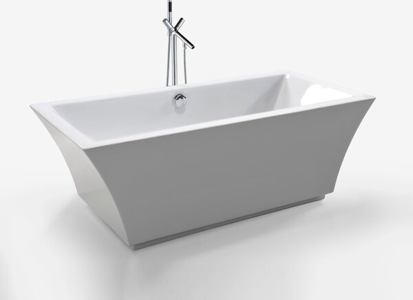 Vasca freestanding Design moderno e innovativo 170x80cm Susan+miscelatore