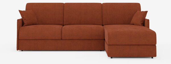 Evans Divano letto angolare con penisola contenitore - design compatto