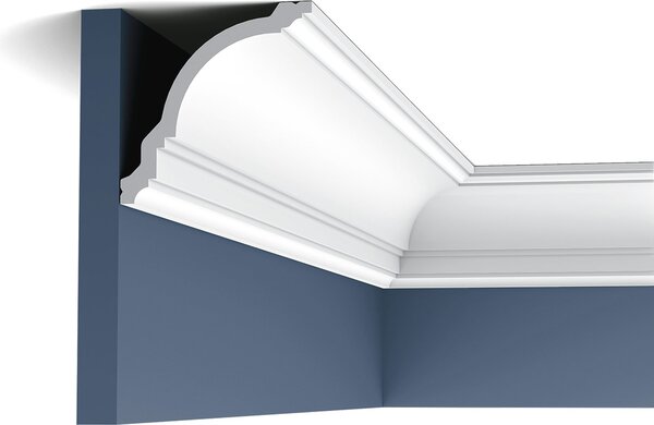 Orac Decor Cx106 Axxent profilo a stucco modanatura elemento decorativo modanatura angolare modanatura a parete modanatura a soffitto | 2 metri