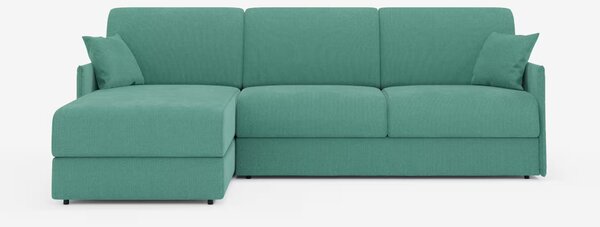 Evans Divano letto angolare con penisola contenitore - design compatto