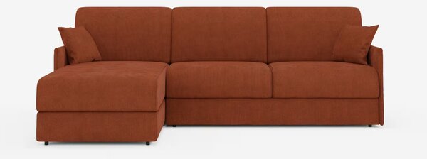 Evans Divano letto angolare con penisola contenitore - design compatto