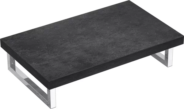 Doporro Mensola Sospesa per Lavabo da Appoggio 50x80 cm in Legno Effetto Cemento Grigio, Consolle da Parete per Bagno con Staffe, Mobile da Bagno Design Industriale Platte03